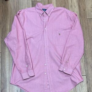 Polo by Ralph Lauren Red & White check Casual Button-Down Shirt